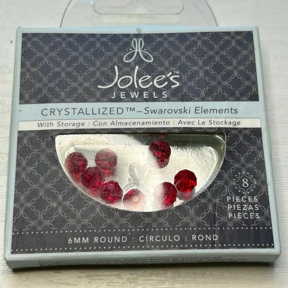 EK Success Jolee's Swarovski Crystal Bead Mix Lot NOS